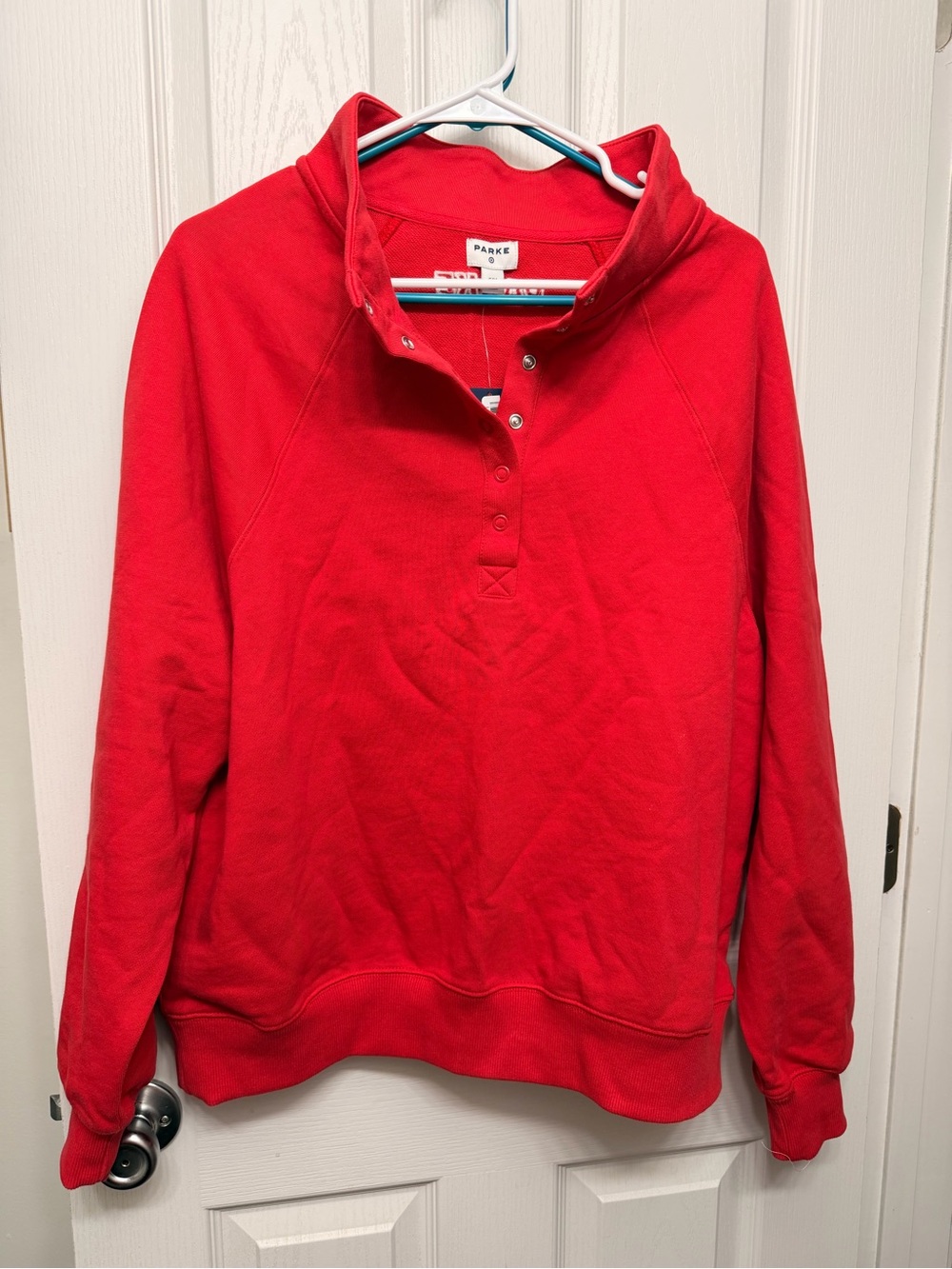 Parke Mockneck Quarter Snap Sweatshirt - S/M
